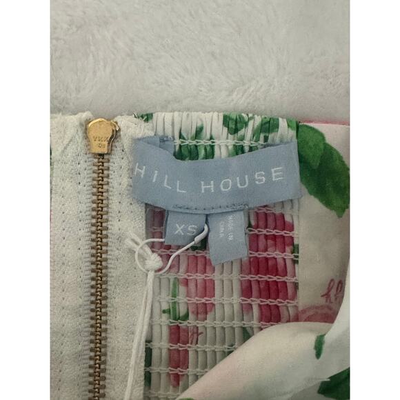 NWT Hill House The Isabella Top in Pink Roses XS - Picture 12 of 15